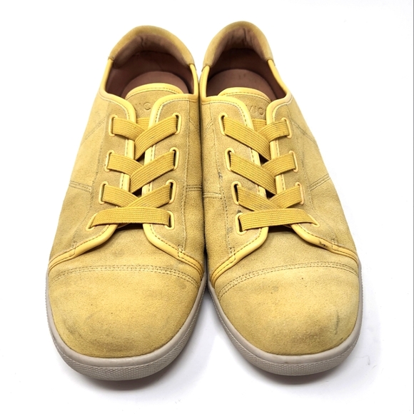Vionic Jean Suede sneakers - yellow size 9.5 - Picture 2 of 10